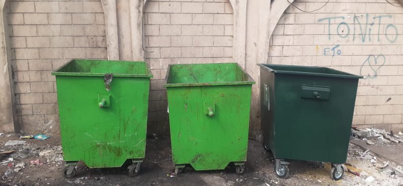 بلدية ببنين _ العبدة تتابع ملف النظافة : حاويات جديدة للطريق العام وصيانة القديمة .