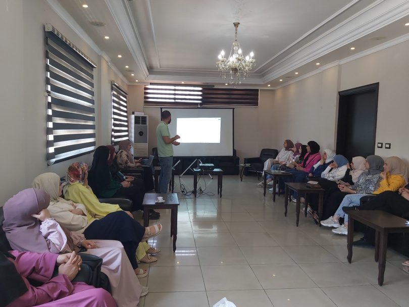 تدريب المتطوّعين لدعم بلدية ببنين – العبدة في مشروع المسح الميداني