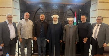 وفد من بلدية ببنين العبدة في دار الإفتاء – عكار